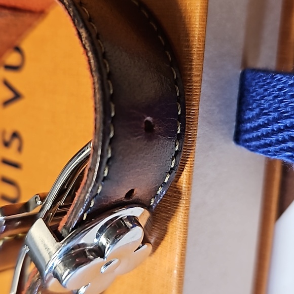 Louis Vuitton Good Luck Brown Leather Bracelet with dust bag and box - Picture 5 of 6